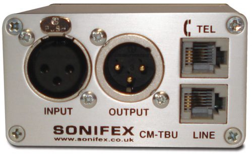 SONIFEX ELECTRONICS CM-TBU
