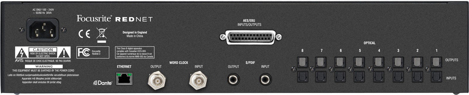 FOCUSRITE REDNET 3 FOCUSRITE REDNET 3